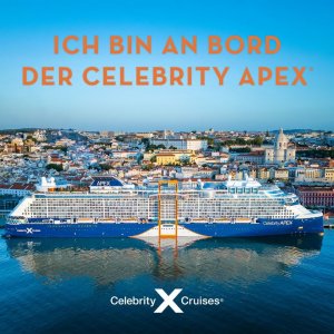 Komplettansicht der Celebrity Apex