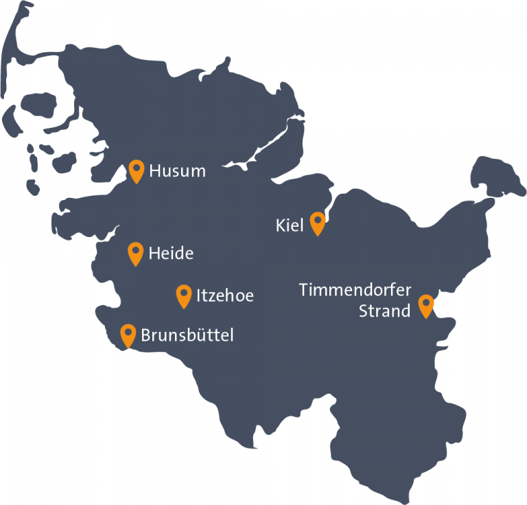 Standorte unseres Reisebüros